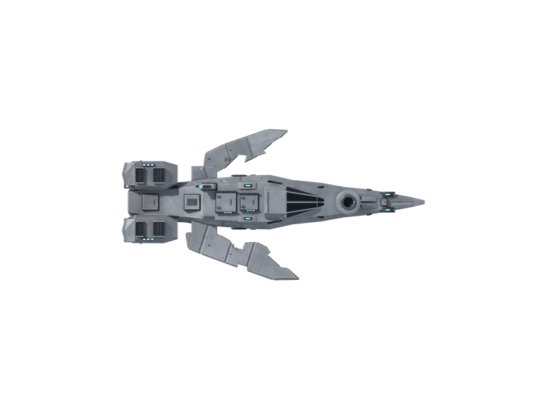 Strider ship artwork from Remnant Orbit